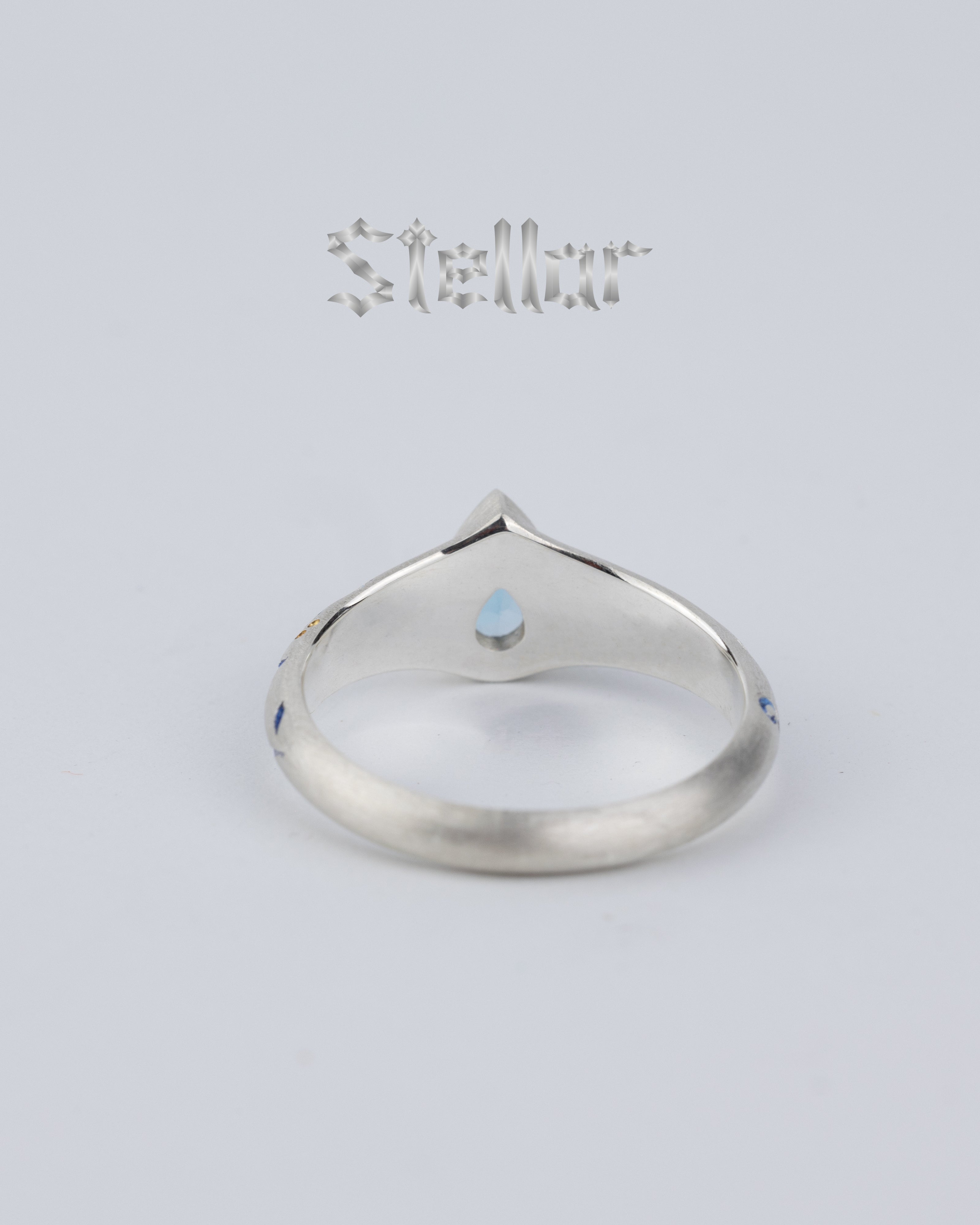 Ring "Blue Drop"